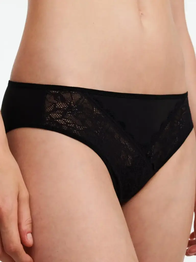 Slip CHANTELLE EASY FEEL "Floral Touch" C94230 - Noir 011