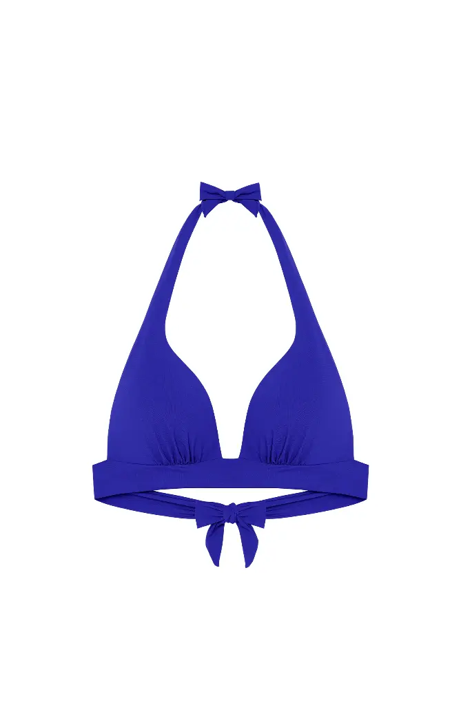 Haut de Bikini triangle push-up PAIN DE SUCRE "Donia 61" - Myrtille