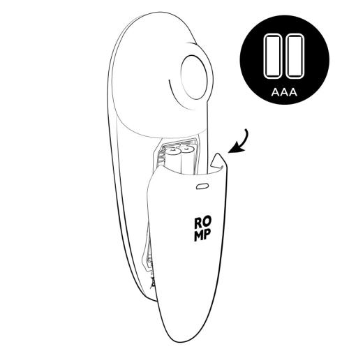 Stimulateur clitoridien ROMP by WOMANIZER "Switch X" - Orange