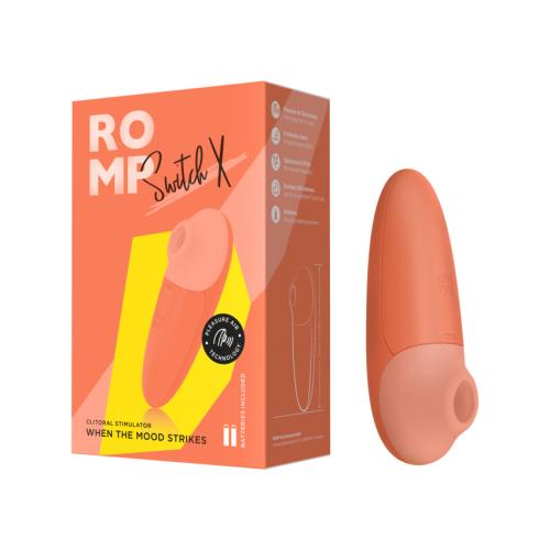 Stimulateur clitoridien ROMP by WOMANIZER "Switch X" - Orange