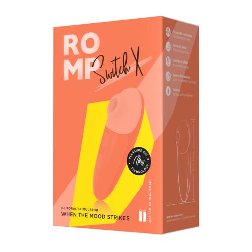 Stimulateur clitoridien ROMP by WOMANIZER "Switch X" - Orange