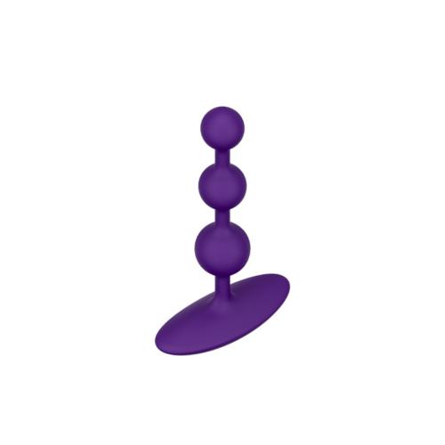 Perles anales en silicone ROMP "Amp" - Violet 