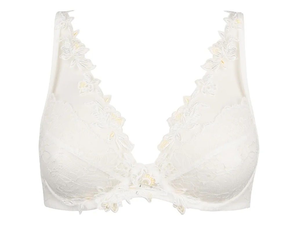 Soutien-gorge armature décolleté plongeant LISE CHARMEL "Imagine la Beauté" ACH7442 - Nacre 0199