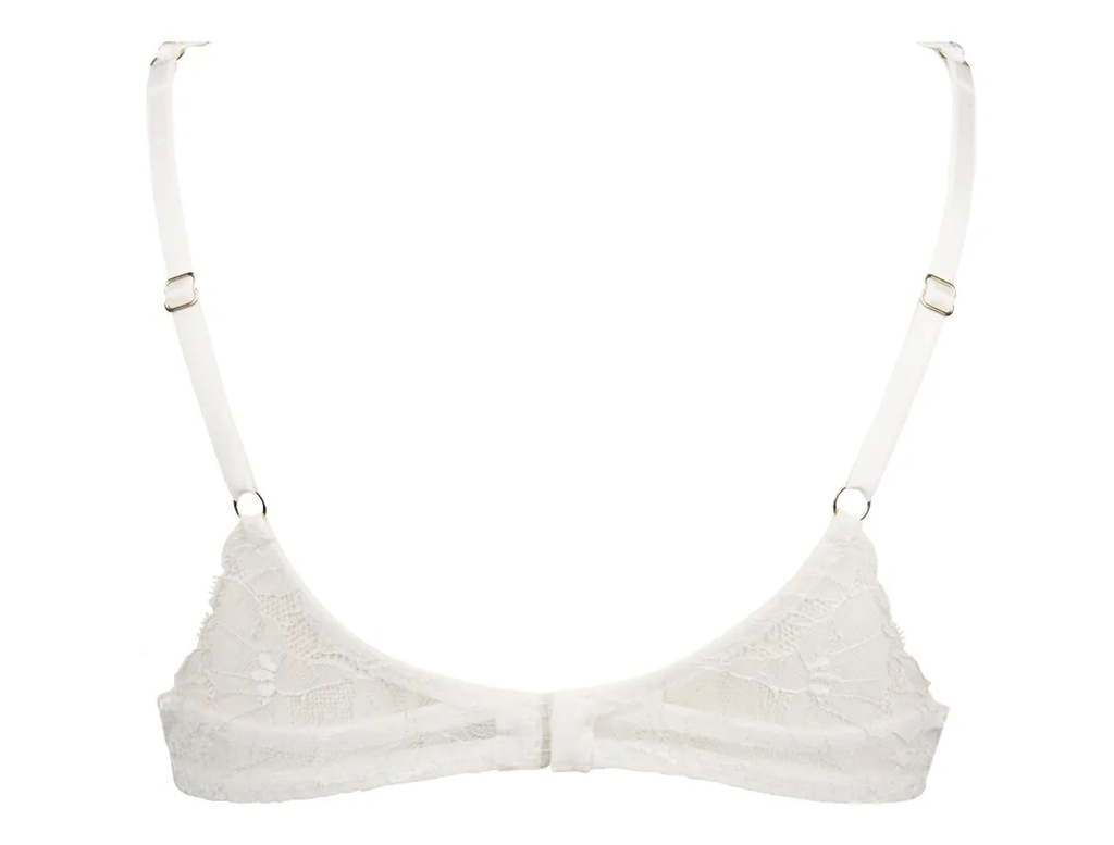 Soutien-gorge armature décolleté plongeant LISE CHARMEL "Imagine la Beauté" ACH7442 - Nacre 0199
