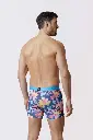 Boxer homme avec maintien intérieur LOIC HENRY "Identity" KBI126X - Fleuri 