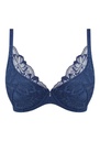 Soutien-gorge armature push-up WACOAL "Abellia" WE601702 - Navy Peony
