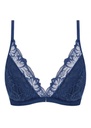 Soutien-gorge brassière sans armature WACOAL "Abellia" WE601703 - Navy Poney NOY
