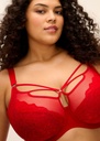 Soutien-gorge armature spécial poches profondes ELOMI "Brianna" EL8080 - Haute Red HAD