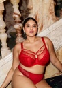 Soutien-gorge armature spécial poches profondes ELOMI "Brianna" EL8080 - Haute Red HAD