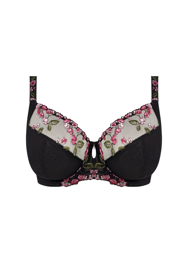 Soutien-gorge avec renforts latéraux FANTASIE "Eliyse" FL104201 - Noir BLK