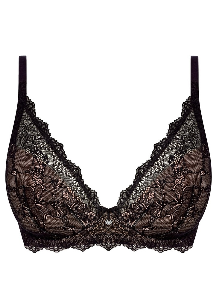 Soutien-gorge sans armatures moulé WACOAL "Essence" WE60222 - Noir BLK
