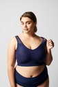 Brassière à coques & dentelle stretch invisible CHANTELLE "Soft Stretch" C11G10 - Sapphire OK4