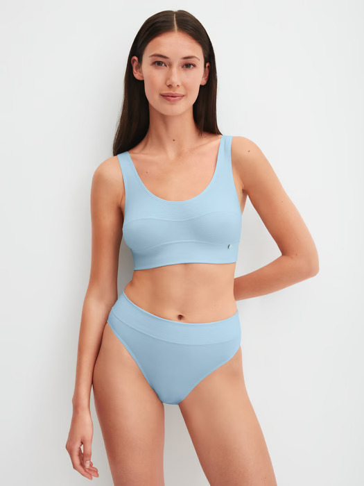 Brassière en coton CALIDA "Elastic" 02138 - Cascade 545