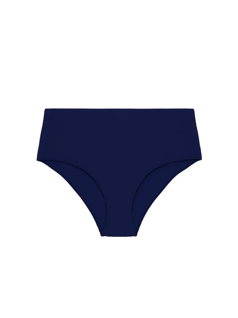 Bas de Bikini culotte taille haute SIMONE PERELE "Magnetic" 1ELB73 - Marine 505