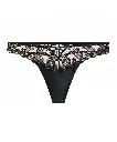 Tanga AUBADE "Cosmic Romance" 6D26 - Black Stripes BLAS