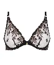 Soutien-gorge avec armatures triangle AUBADE "Cosmic Romance" 6DF12 -  Black Stripes BLAS