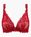 Soutien-gorge armature triangle plongeant AUBADE "Danse des sens" OG12 - Irresistible Red IRRE