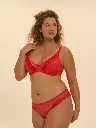 Soutien-gorge avec armatures foulard SIMONE PERELE "Radieuse" 1H1306 - Flamingo 243