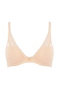 Soutien-gorge à coque plongeant CHANTELLE "Alto" C12L20 - Beige doré 01N