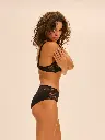 Soutien-gorge triangle sans armatures SIMONE PERELE "Karma" 12V250 - Noir 015