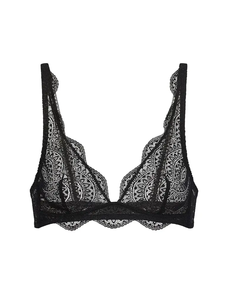 Soutien-gorge triangle sans armatures SIMONE PERELE "Karma" 12V250 - Noir 015