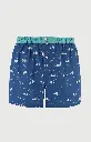 Caleçon américain homme avec maintien 100% coton bio ARTHUR "Le Club" CSP -  Boat 1219E26 Marine