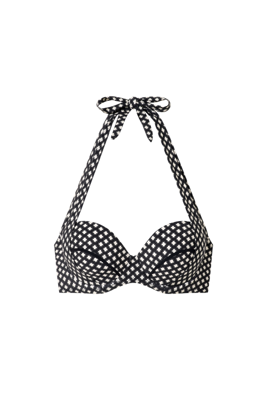 Haut de Bikini bandeau multi-positions PAIN DE SUCRE "Khalya 06" - Liberty