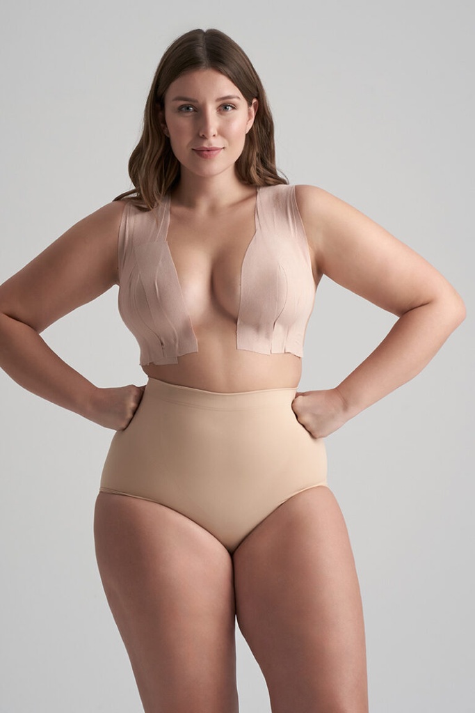 Ruban adhésif pour le corps 7.5cm x 5m BYE BRA "Body Tape" 1250 - Beige