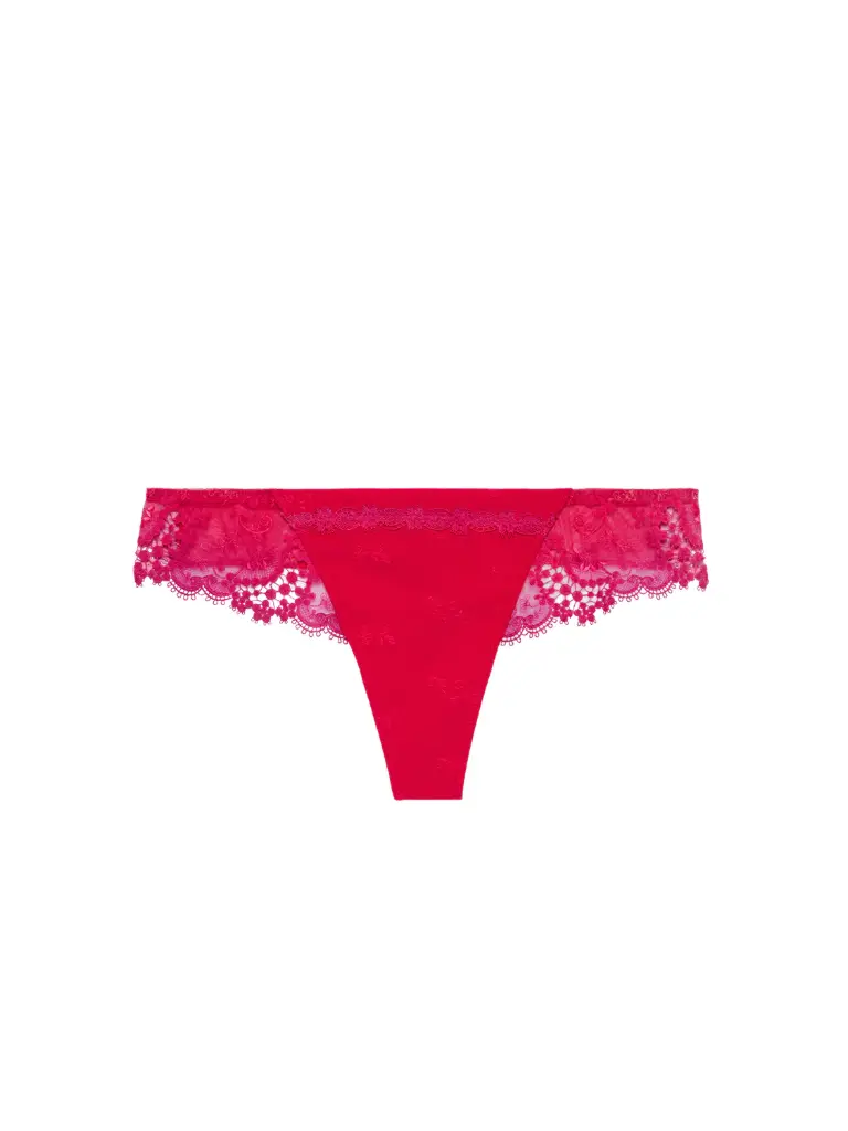 Tanga SIMONE PERELE "Wish" 12B710 - Rouge Rainbow 160