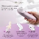 Stimulateur clitoridien à vibrations d'air pulsé WOMANIZER "Pro" - Lilas