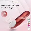 Stimulateur clitoridien à vibrations d'air pulsé WOMANIZER "Pro" - Bordeaux