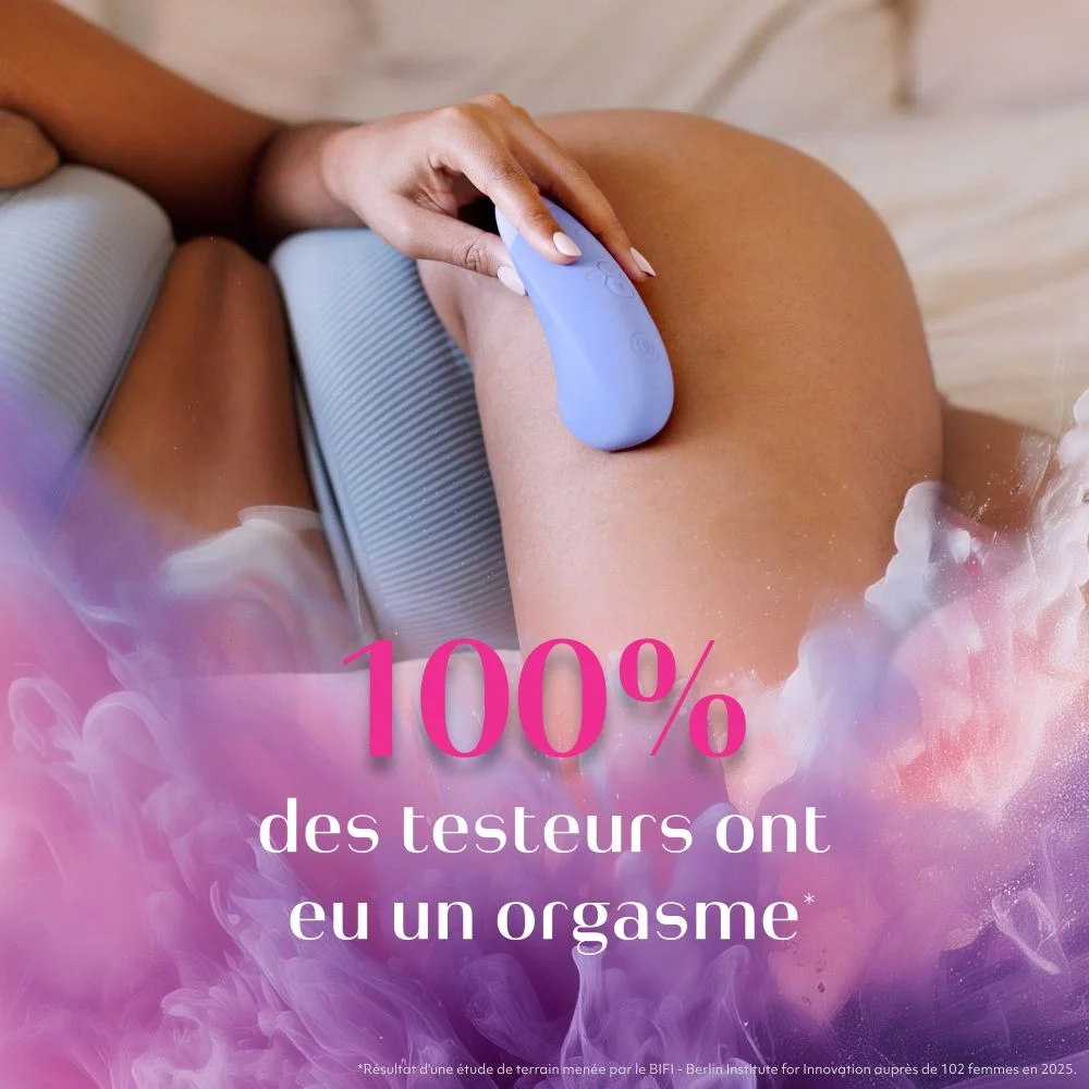 Stimulateur clitoridien à vibrations d'air pulsé WOMANIZER "Pro" - Lilas (copie)