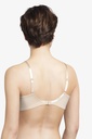 Soutien-gorge sans armatures CHANTELLE "Instants" C13A20 - Beige Doré 01N