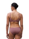 Soutien-gorge avec coques memory form enveloppant CHANTELLE EASY FEEL "Floral Touch" C94260 - Rose des bois 0R4