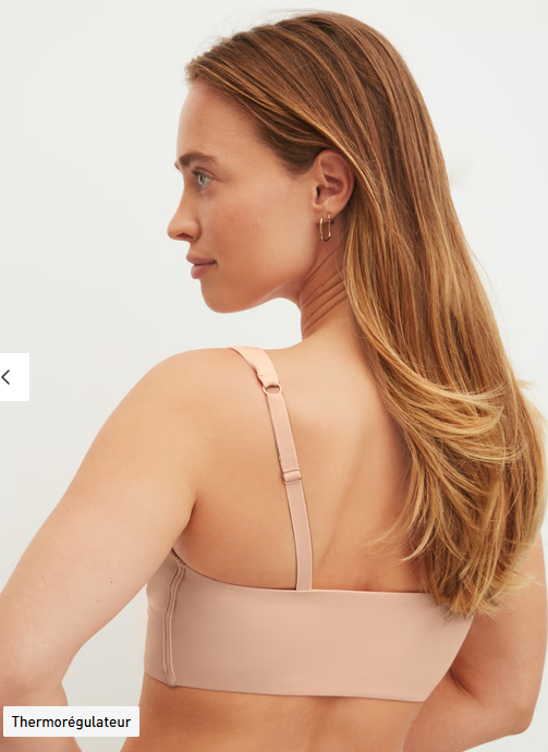 Brassière en tencel & modal CALIDA "Natural Skin" 02039 - Rose Teint 160