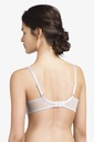 Soutien-gorge à armatures enveloppant CHANTELLE "Instants" C13A10 - Blanc 010