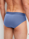 Slip homme 95% coton ceinture confort CALIDA "Cotton Code" 22090 - Ashley Blue 424