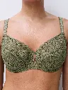 Soutien-gorge avec armatures enveloppant CHANTELLE "Sublime" C19WMU - Kaki Army 0WQ