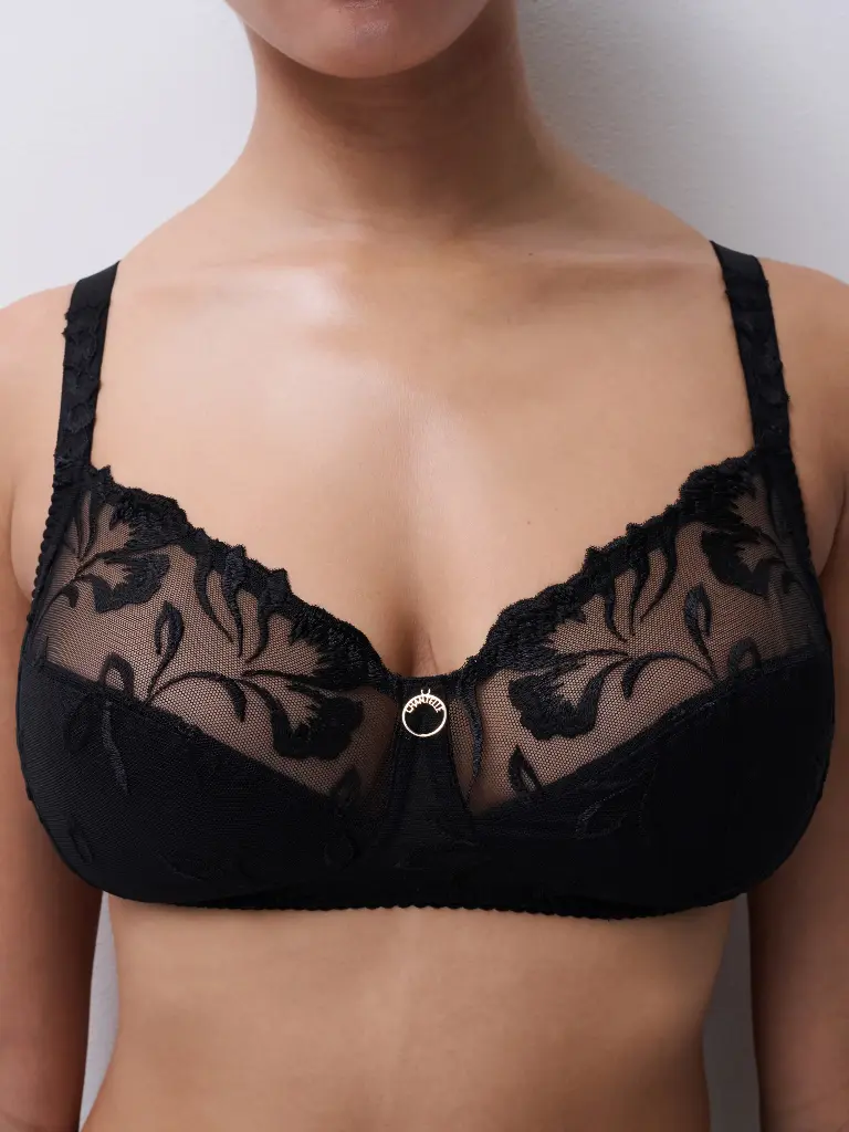 Soutien-gorge sans armatures CHANTELLE "Majestic" C1B3P0 - Noir 011