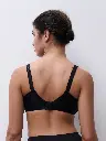 Soutien-gorge avec armatures 3 parties enveloppant CHANTELLE "Majestic" C1B3MU - Noir 011