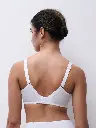 Soutien-gorge avec armatures 3 parties enveloppant CHANTELLE "Majestic" C1B3MU - Blanc 010