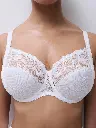 Soutien-gorge avec armatures 3 parties enveloppant CHANTELLE "Majestic" C1B3MU - Blanc 010