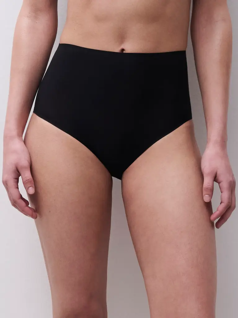 Culotte taille haute stretch invisible CHANTELLE "SoftStretch" C11D70 - Midnight Monogram E67