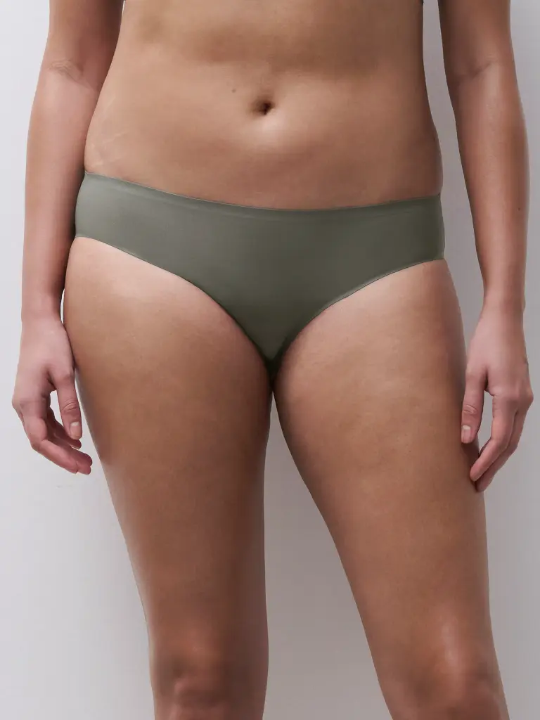 Slip stretch invisible CHANTELLE "SoftStretch" C26430 - Vert Argile 09W