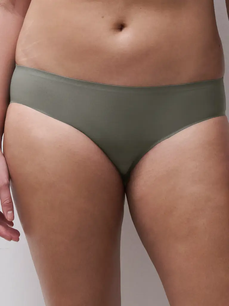 Slip stretch invisible CHANTELLE "SoftStretch" C26430 - Vert Argile 09W