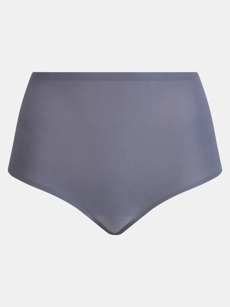 Culotte taille haute invisible TU CHANTELLE "SoftStretch" C26470 - Gris Ardoise 047
