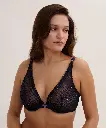 Soutien-gorge triangle avec armatures AUBADE "Voodoo" 3DN12 - Blue Moon BLUM