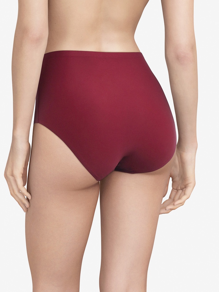Culotte taille haute invisible TU CHANTELLE "SoftStretch" C26470 - Red Raspberry 020
