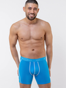Boxer homme de sport microfibre avec maintien intérieur LOIC HENRY "Sport" KBS004S - Turquoise