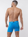 Boxer homme de sport microfibre avec maintien intérieur LOIC HENRY "Sport" KBS004S - Turquoise